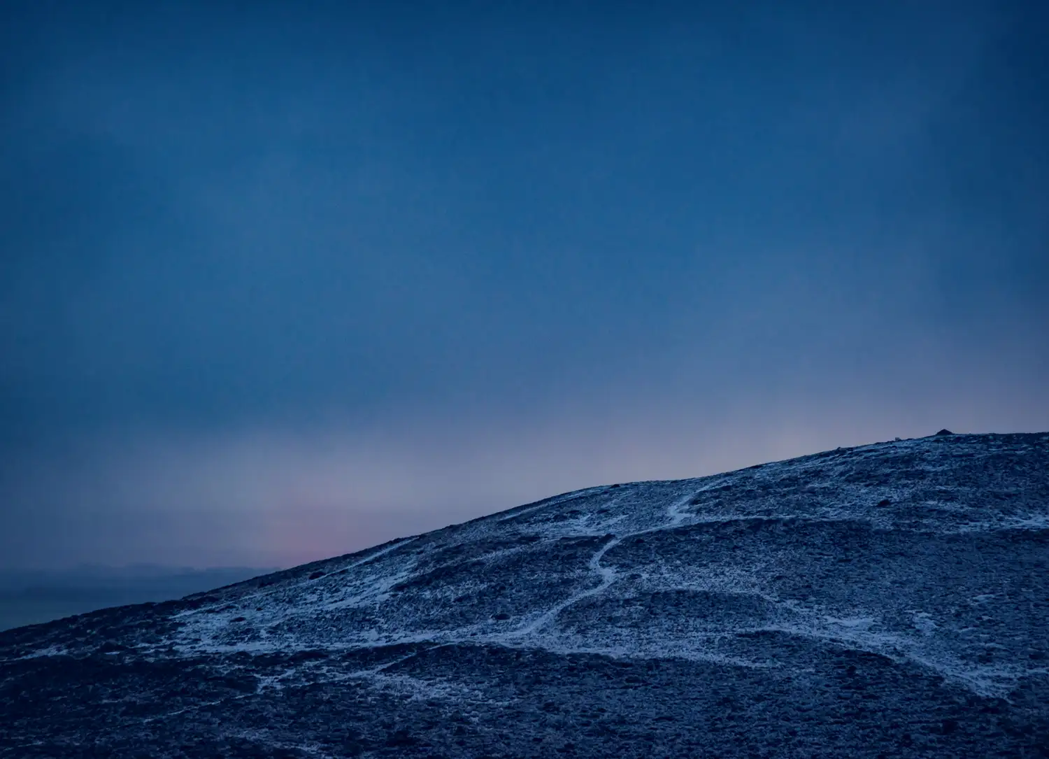 Dartmoor - Snow on Great Nodden
